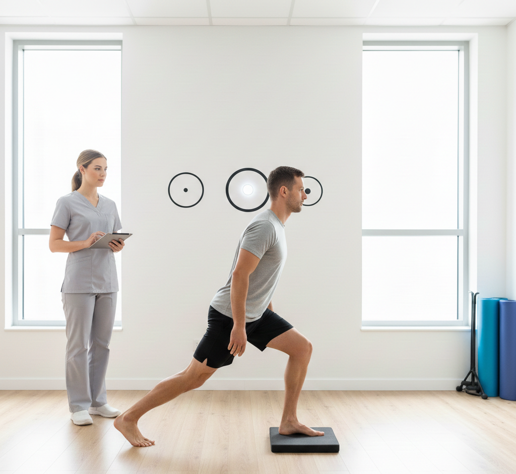 Neuroathletik-Training und Leistungsdiagnostik für präzise Bewegungsoptimierung und kontrollierte Performance-Steigerung