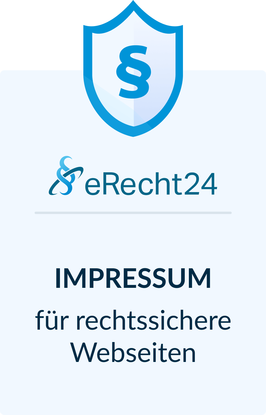 eRecht24 Impressum